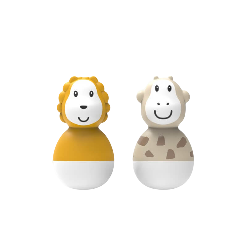 Matchstick Monkey Bathtime Wobblers - Lion & Giraffe