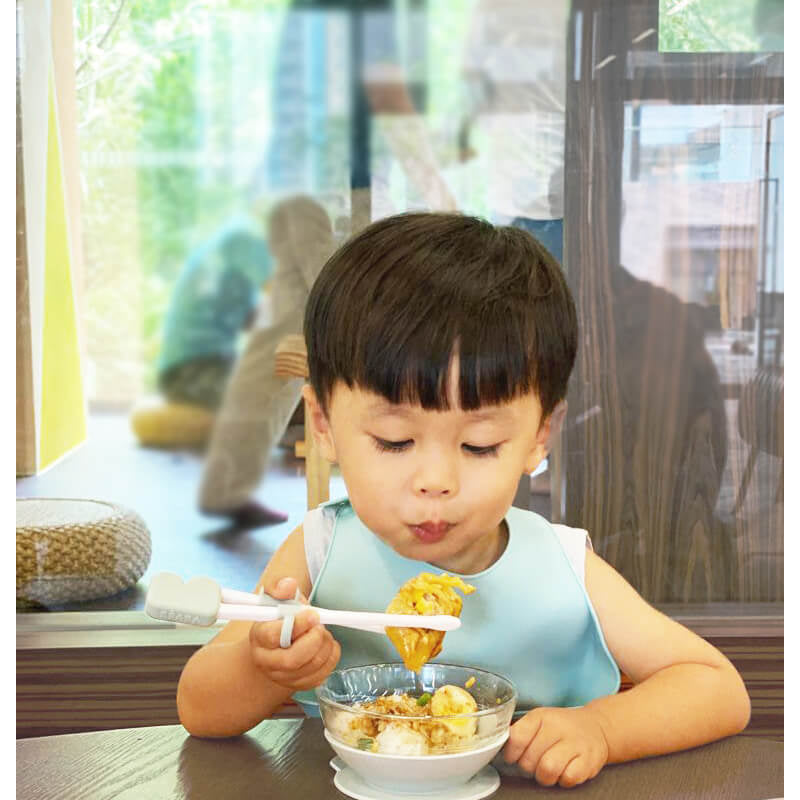 Beaba 3 in 1 Learning Chopsticks - Green