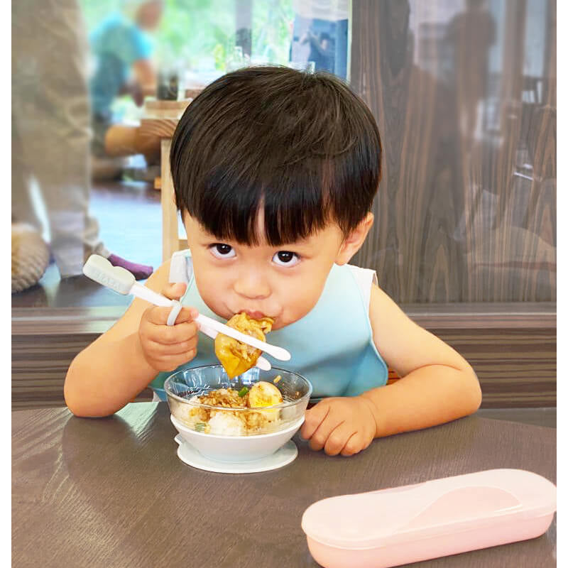 Beaba 3 in 1 Learning Chopsticks - Green