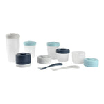 Beaba Expert Pack Meal & Food Storage Set - 12 Clip Portions + 2 Silicone Spoons