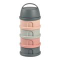 Beaba Formula & Snacks Container - Mineral Grey/Pink