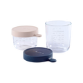 Beaba Glass & Silicone Containers 2 Pack 150ml & 250ml