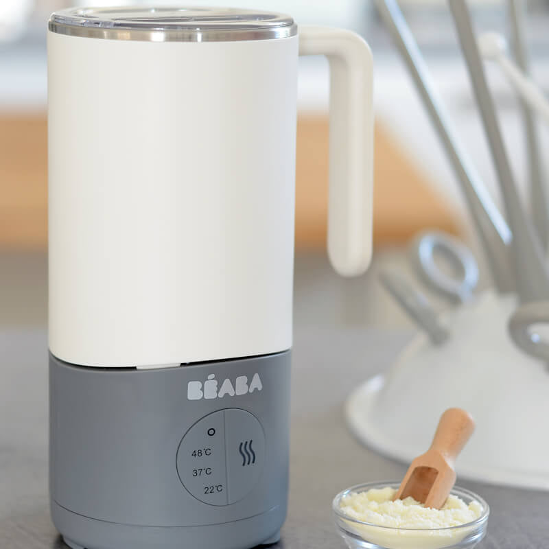 Beaba Milk Prep (BS Plug) - White Grey