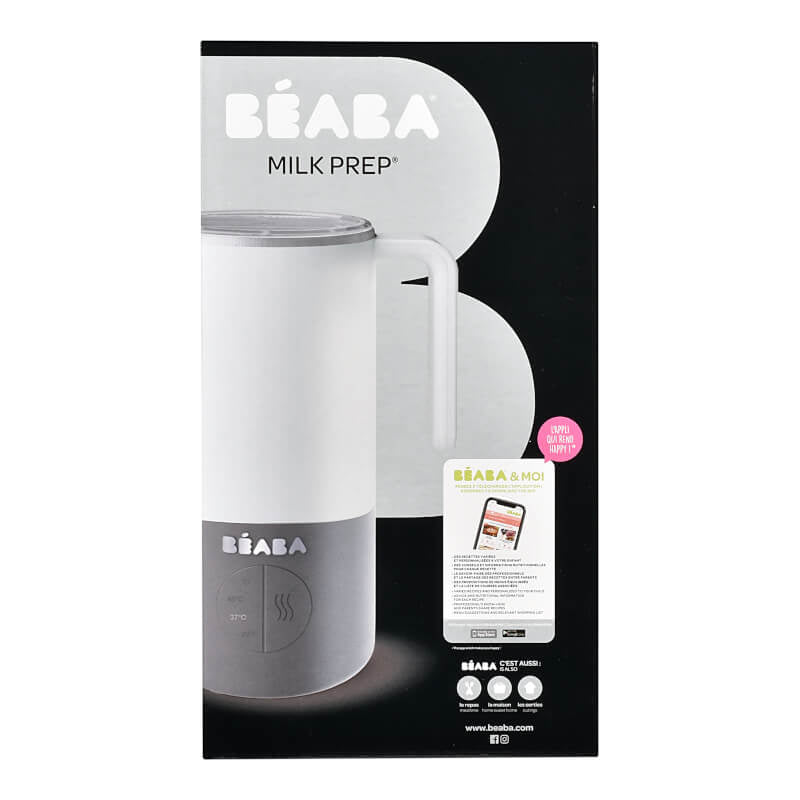 Beaba Milk Prep (BS Plug) - White Grey