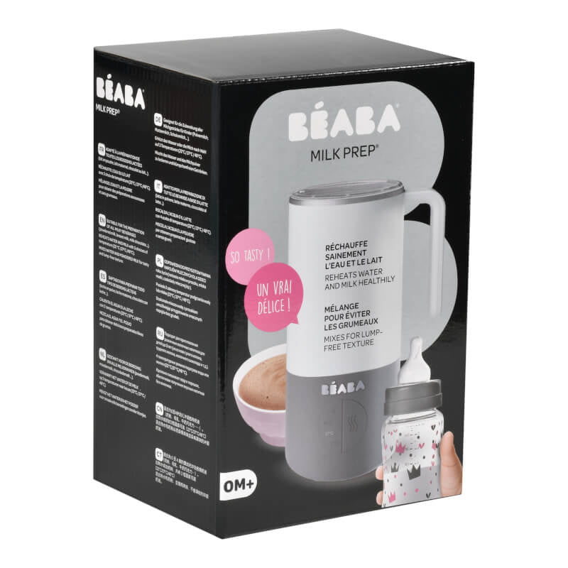 Beaba Milk Prep (BS Plug) - White Grey