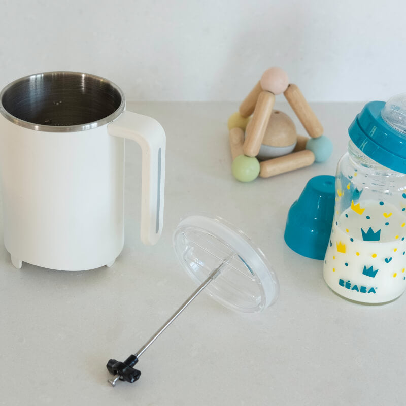 Beaba Milk Prep (BS Plug) - White Grey