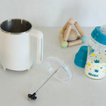 Beaba Milk Prep (BS Plug) - White Grey