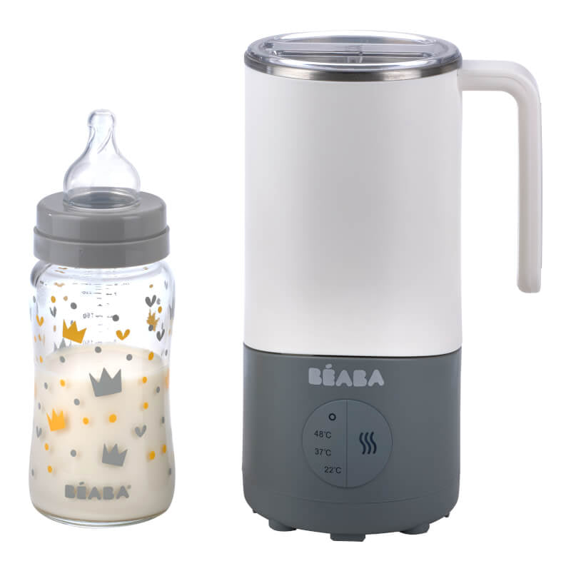 Beaba Milk Prep (BS Plug) - White Grey