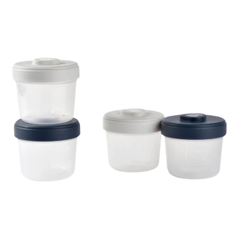 Beaba Pro Food Storage Set - 4 Clip Portions