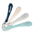 Beaba  2nd Stage Silicone Weaning Spoons - 4 Pack