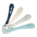 Beaba  2nd Stage Silicone Weaning Spoons - 4 Pack