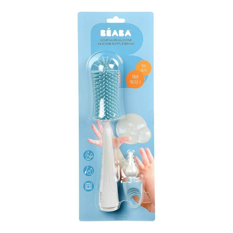 Beaba Silicone Bottle Brush - Blue