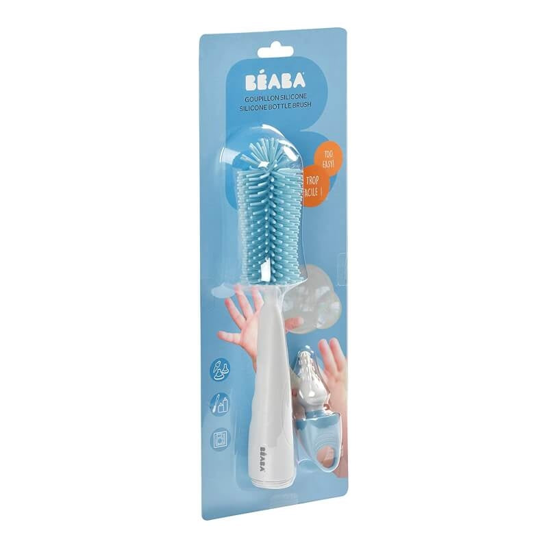 Beaba Silicone Bottle Brush - Blue