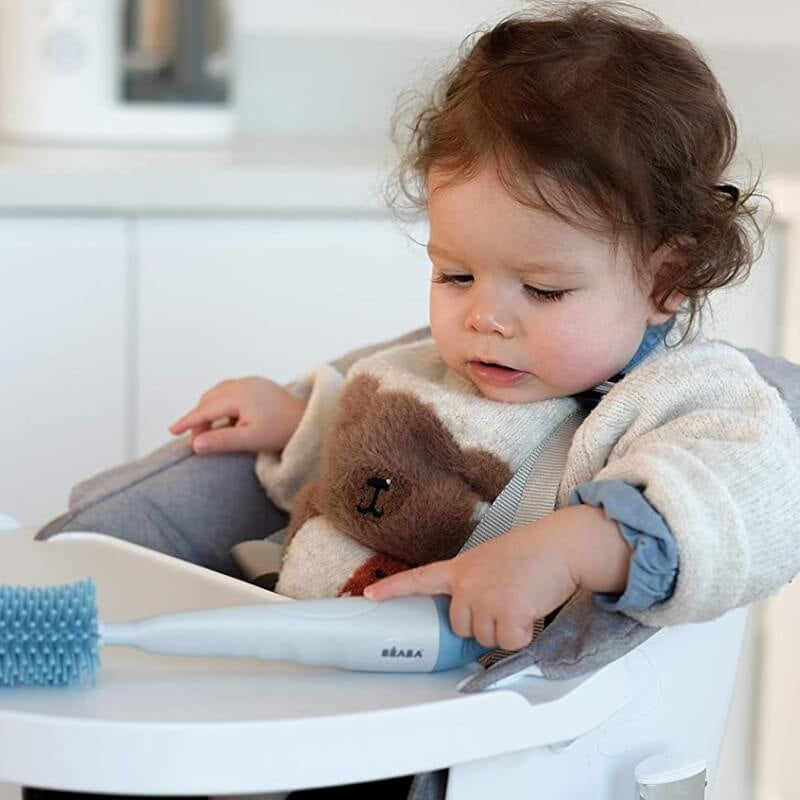 Beaba Silicone Bottle Brush - Blue