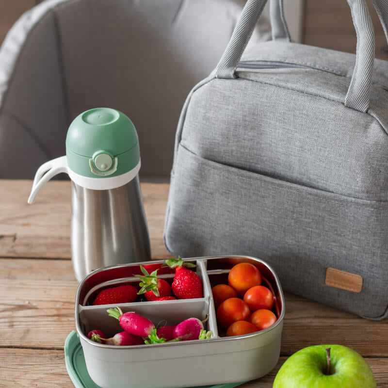 Beaba Stainless Steel Lunch Box - Sage Green