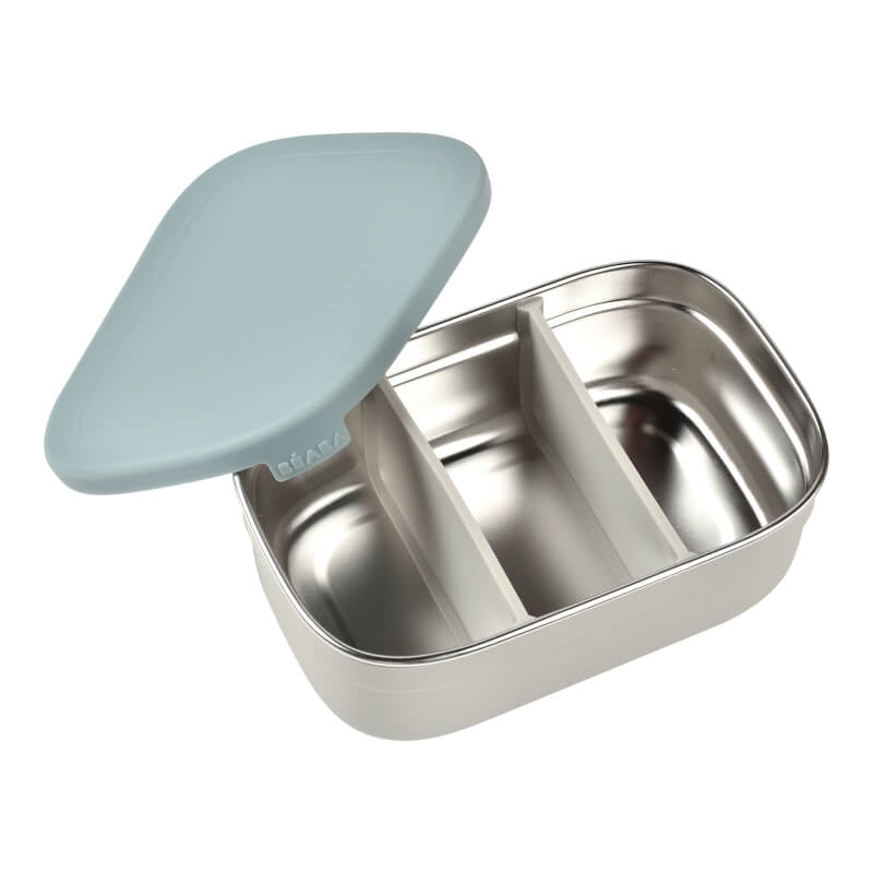 Beaba Stainless Steel Lunch Box - Windy Blue