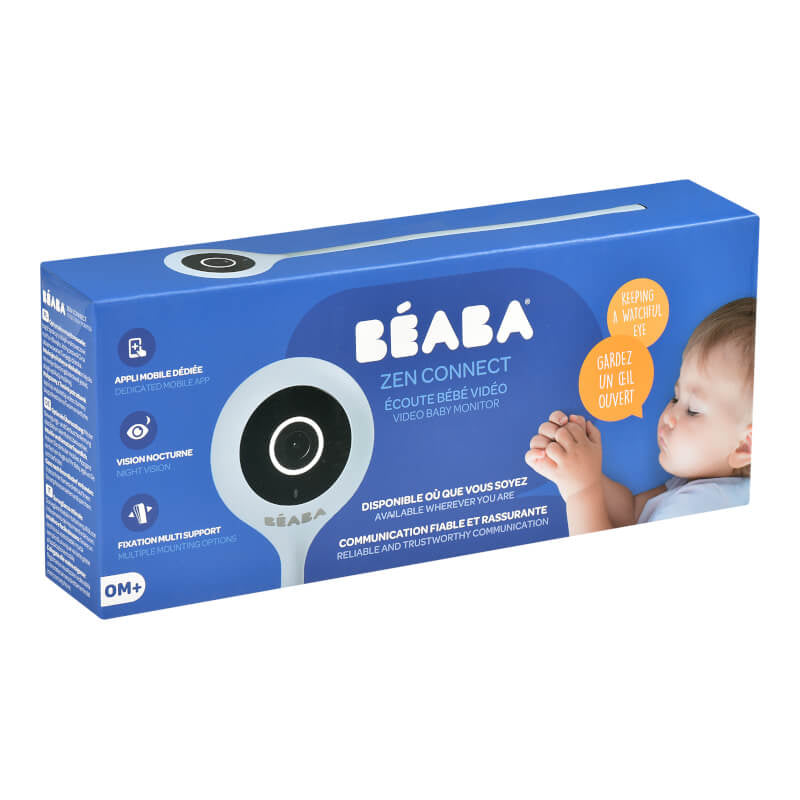 Beaba  Zen Connect Video Baby Monitor - Blue