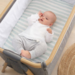 Tutti Bambini Bedside Crib Fitted Sheets 2-Pack - Run Wild