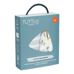 Tutti Bambini Bedside Crib Fitted Sheets 2-Pack - Run Wild