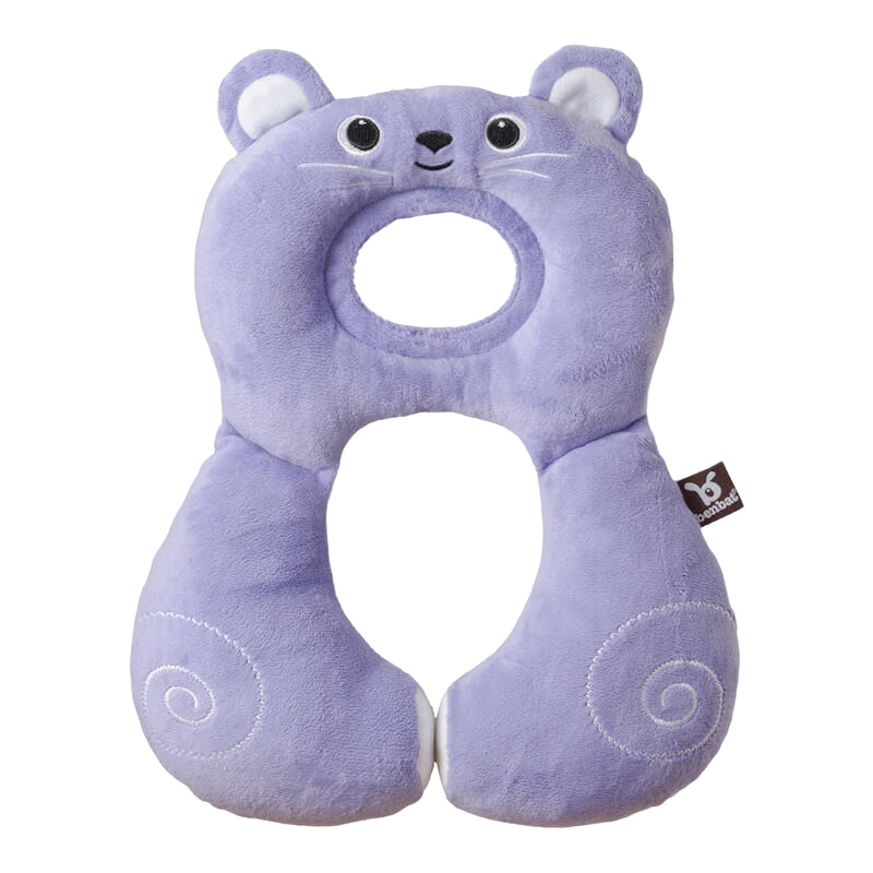 BenBat Travel Friends Headrest - 1-4 yrs - Mouse (Blue)