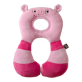 BenBat Travel Friends Headrest - 1-4 yrs - Pig