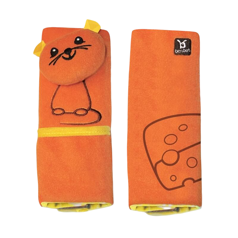 BenBat Travel Friends Seat Belt Pals - 1-4 yrs - Mouse