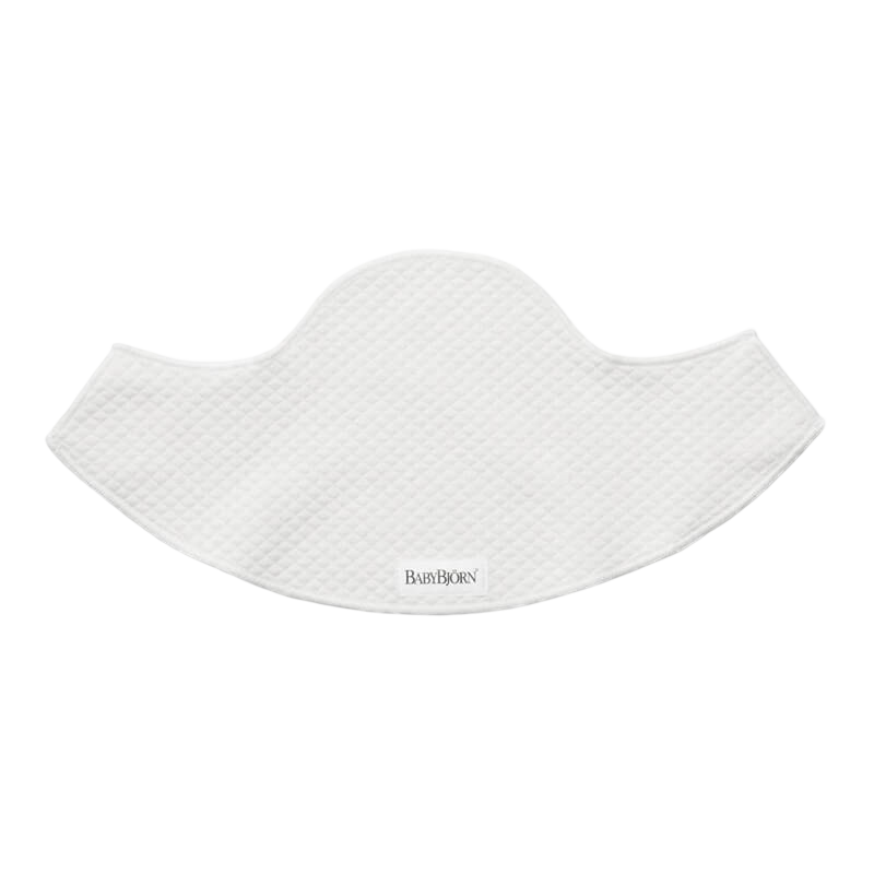 BabyBjorn Bib for Baby Carrier Mini and Move (2-Pack) - White