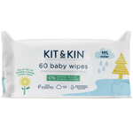 Kit & Kin Biodegradable Baby Wipes 60s