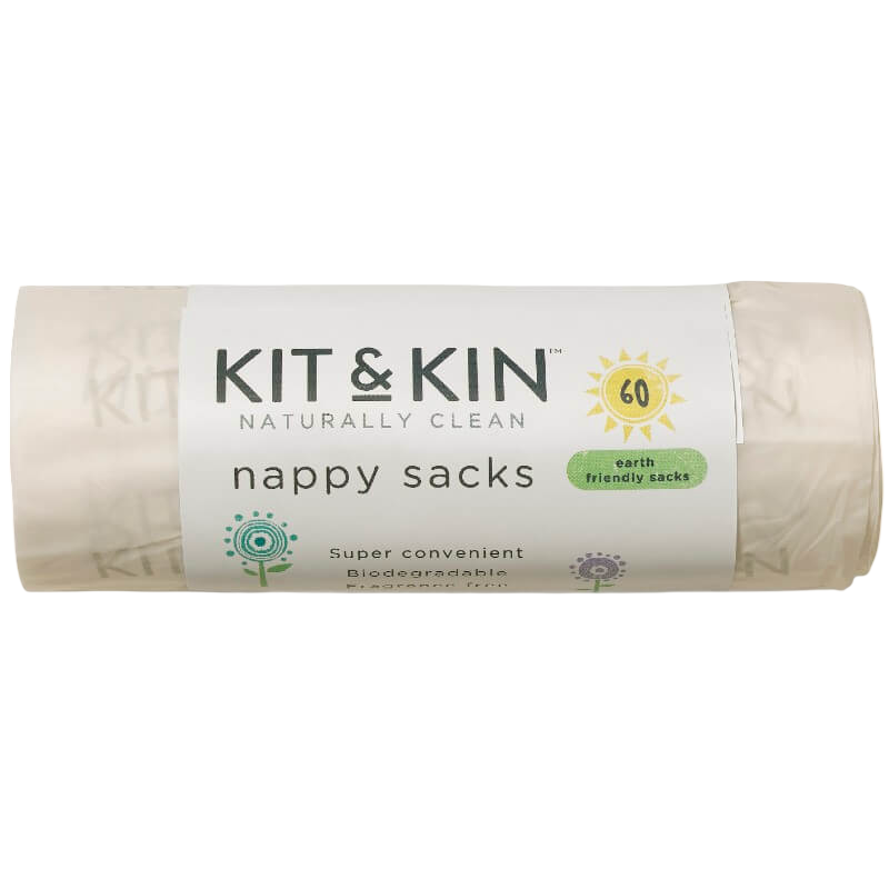 Kit & Kin Biodegradable Nappy Sacks 60s