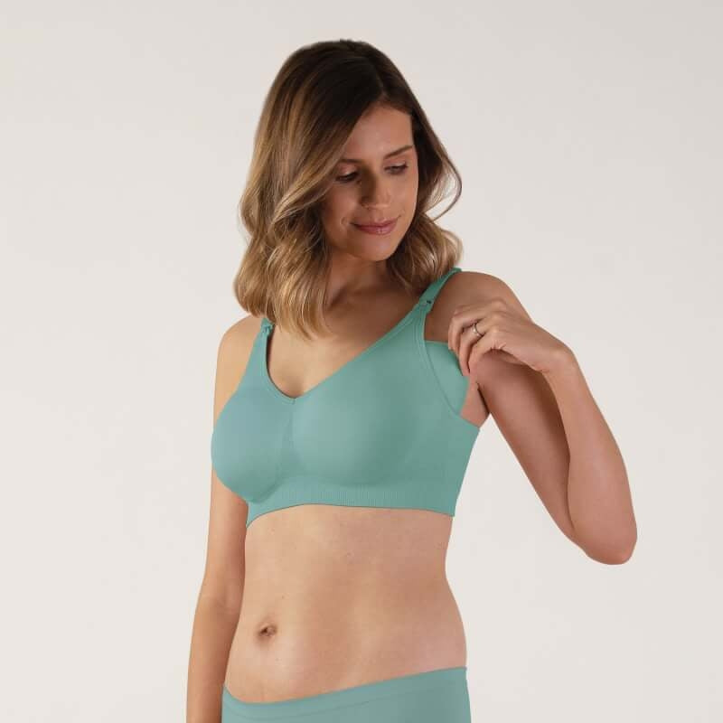 Bravado Designs Body Silk Seamless Sustainable Nursing Bra - Jade