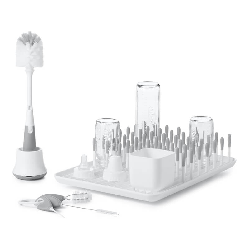 OXO Tot Baby Bottle & Cup Cleaning Set - Grey