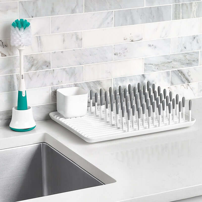 OXO Tot Water Bottle Drying Rack - Grey