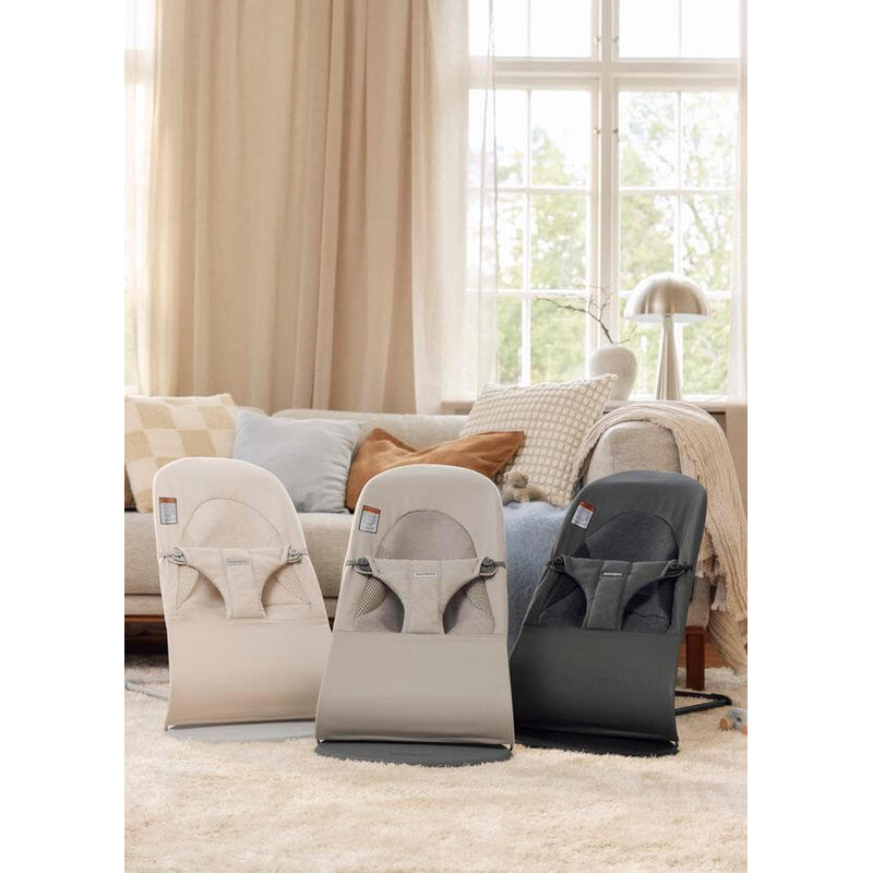 BabyBjorn Bouncer Balance Soft - Woven/Jersey Tri-Fabric