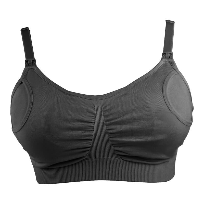 Bravado Designs 2-in-1 Pumping and Nursing Bra - Black
