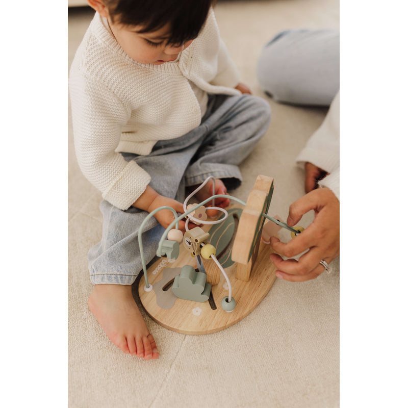 Bubble  Wooden Bead Maze