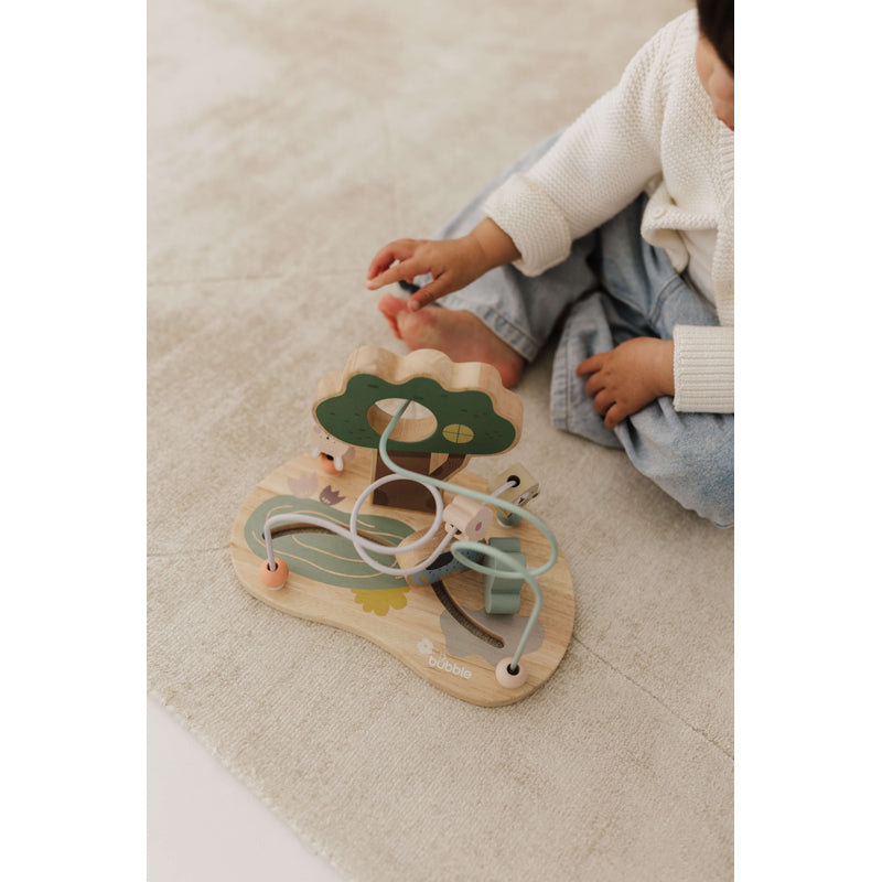 Bubble  Wooden Bead Maze