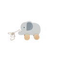 Bubble  Wooden Elephant Pull Along Toy
