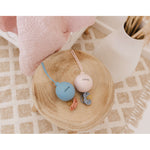 Bubble Silicone Baby Pacifier Pacifier Holder - Pink