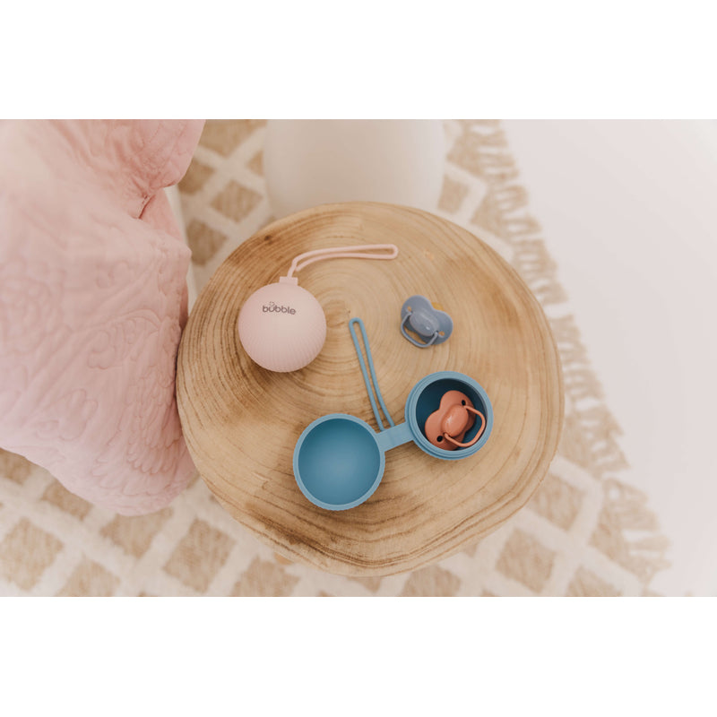 Bubble Silicone Baby Pacifier Pacifier Holder - Pink