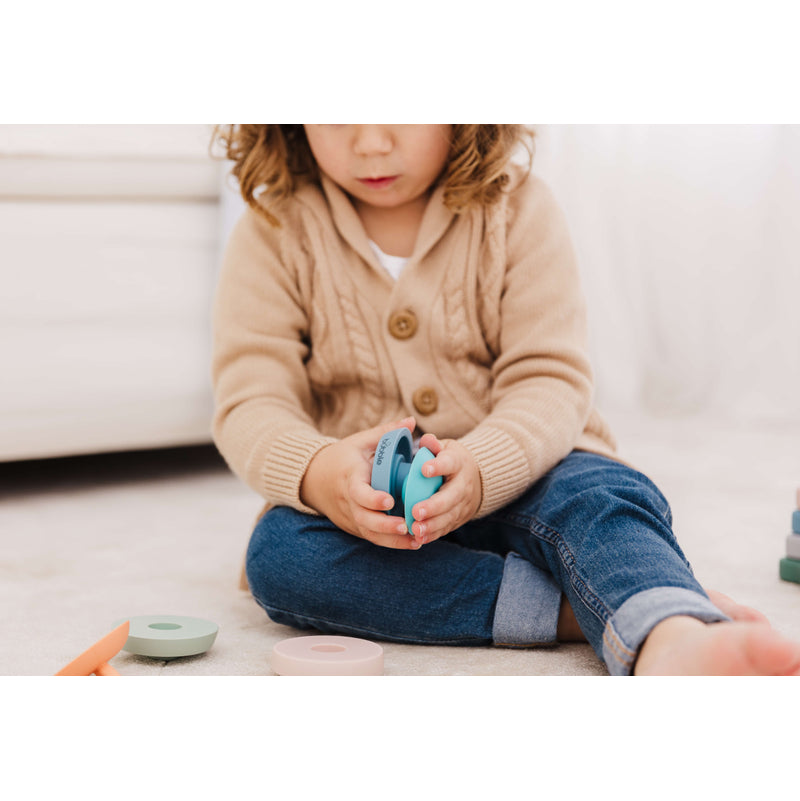 Bubble Silicone Stacking Apple Baby Teether Toy