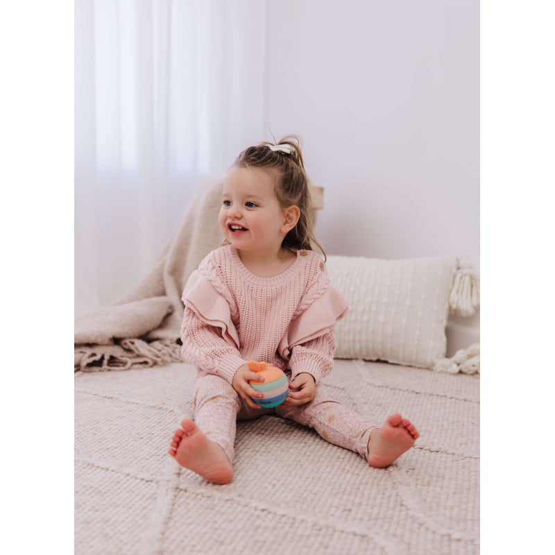 Bubble Silicone Stacking Apple Baby Teether Toy