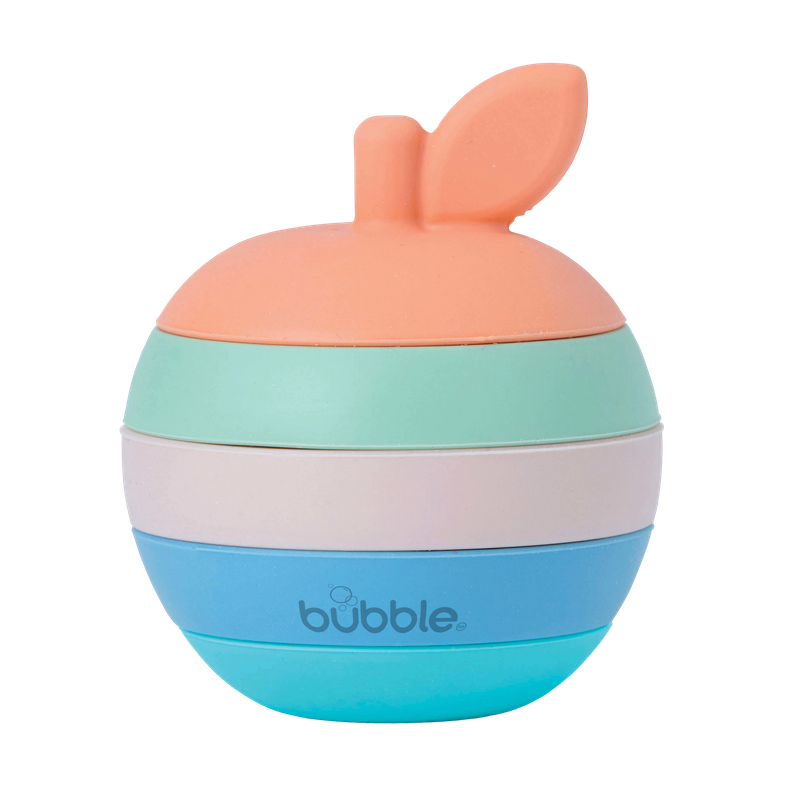 Bubble Silicone Stacking Apple Baby Teether Toy
