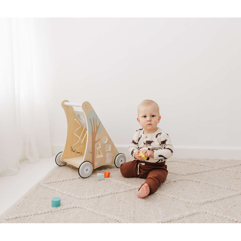 Bubble Wooden Activity Play Walker