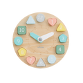 Bubble Wooden Learning Clock