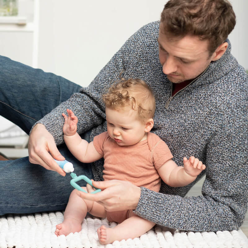 Cheeky Chompers Flexi-Brush - Babys Starter Toothbrush 2-Pack