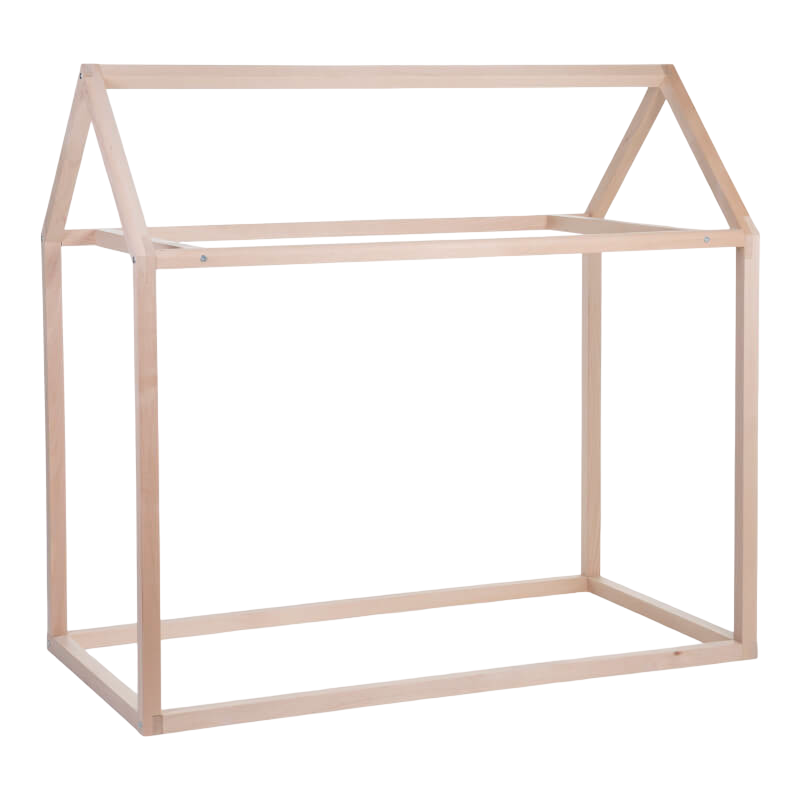Childhome Bed Frame House 70x140cm - Natural