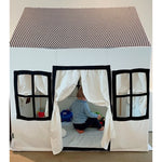 Childhome Cotton Big House - Black & White 125 x 95 x 145