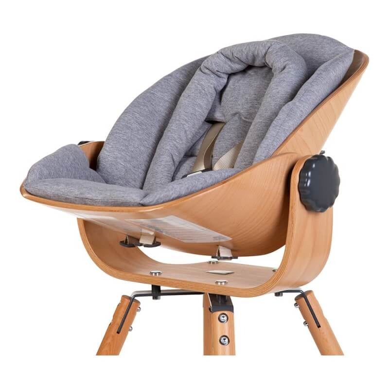 Childhome Evolu Newborn Seat Cushion - Jersey, Grey