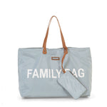Childhome Family Bag - Grey/Offwhite