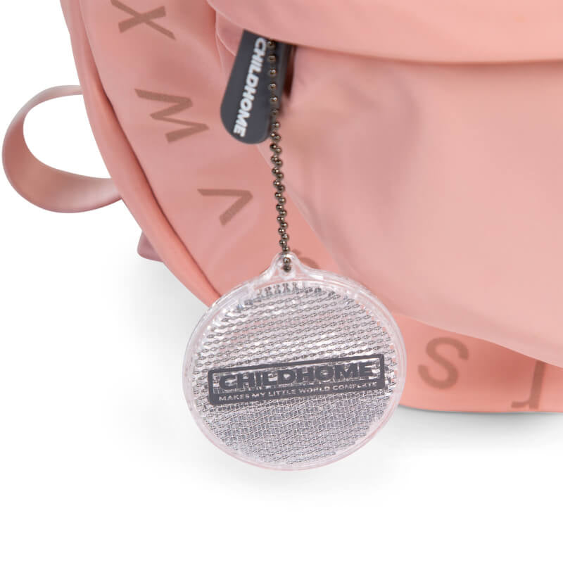 Childhome Kids School Back Pack Big ABC - Pink/Copper